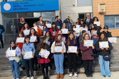 Nilüfer Meral Muammer Ağım Ortaokulu'nda çifte mutluluk