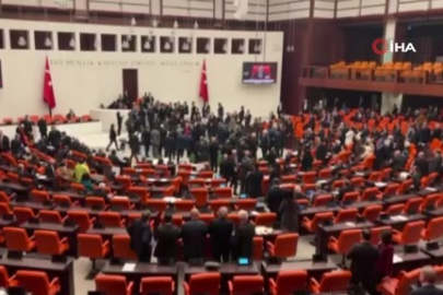 TBMM Genel Kurulu’nda gerginlik