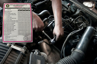 Bursa'da oto tamir ücretlerine rekor zam! İşte 2024 yılı fiyat tarifesi...