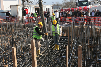 Bursa'da Gürsel Kavan Camisi'nin temeli atıldı