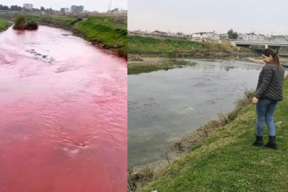 Berdan Nehri normale döndü! Kırmızı su akıyordu...