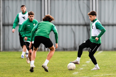 Bursaspor, Ankara Demirspor maçı hazırlıklarını sürdürdü