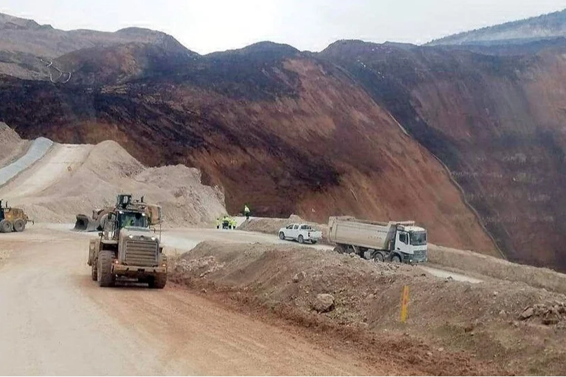 Erzincan İliç’te altın madeninde toprak kayması