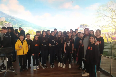 Meral Muammer Ağım Ortaokulu öğrencileri  Fetih Müzesi’nde