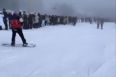 Bursa'nın zirvesinde Skipass izdihamı! Pistlere akın ettiler