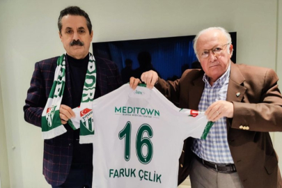 Bursaspor'dan Faruk Çelik'e ziyaret!
