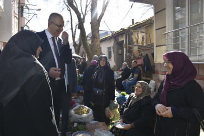 Bursa Karacabey Belediye Başkanı Özkan'dan esnaf ziyareti!