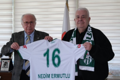 Bursaspor yönetiminden Ermutlu’ya teşekkür