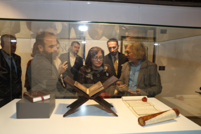 Dervişin yolculuğu sergisi sanatseverlerle buluştu