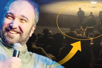 Komedyen Özgür Turhan sahneden düştü, hastaneye kaldırıldı