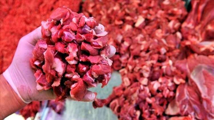 "DANA KIYMA 314, DANA KUŞBAŞI 344 LİRA"