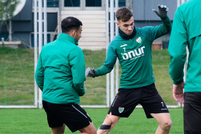Bursaspor, Serik Belediyespor maçı hazırlıklarını tamamladı