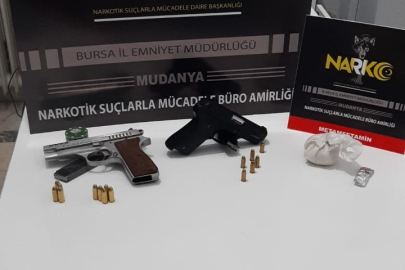 Bursa'da bağ evine uyuşturucu operasyonu! 4 gözaltı...