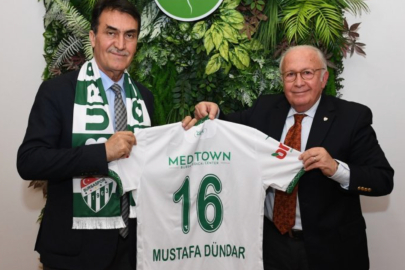 Bursaspor'dan Başkan Dündar'a ziyaret