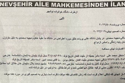 Ulusal gazetede resmi Peştuca ilan yayımlandı