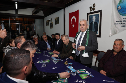 CHP Bursa Nilüfer Belediye Başkan Adayı Şadi Özdemir, Görüklelileri dinledi