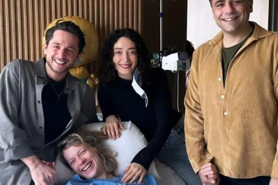 Taner Ölmez ile Ece Çeşmioğlu, ikinci çocuklarına kavuştu