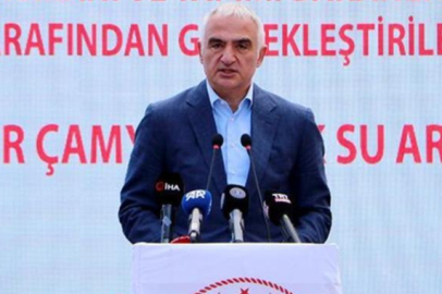 Bakan Ersoy Kemer'de atık su arıtma tesisini açtı