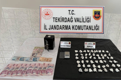 Tekirdağ'da uyuştucu ve silah ele geçirildi