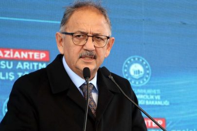 Bakan Özhaseki: Şu anda 500’e yakın hareketli fay hattı var