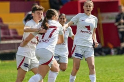 Galatasaray, Kadınlar Süper Ligi'nde 7-0 kazandı!