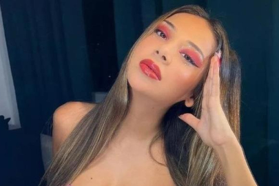 Merve Taşkın 216 bin TL kira ödediği lüks evinin terasında güneşlendi