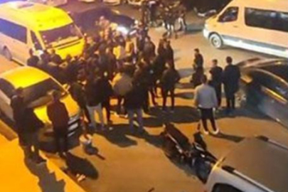 2 grup arasında çıkan kavgaya biber gazı ile müdahale!