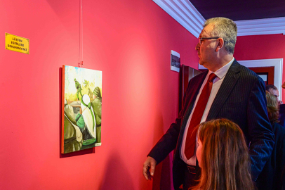 Bursa Karacabey 100. Yıl Sanat Galerisinde Çanakkale Zaferi sergisi