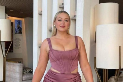 Kıvrımlı model Iskra Lawrence yine adından söz ettirdi!
