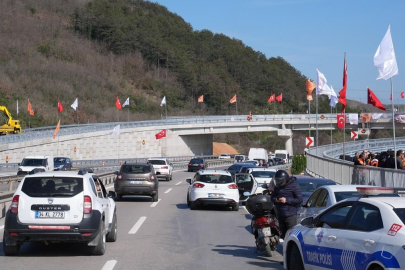 Yeni kavşak açıldı: Ulaşım 16 dakikadan 1 dakikaya indi!