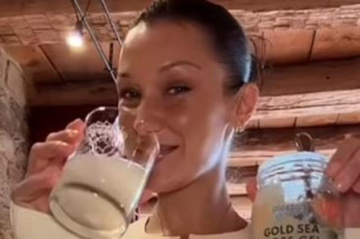 Avuç avuç hap içmişti! Bella Hadid...