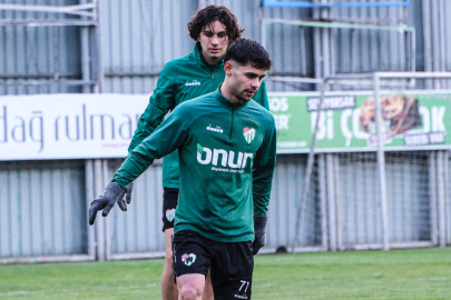 Bursaspor, Kırklarelispor maçı hazırlıklarını tamamladı