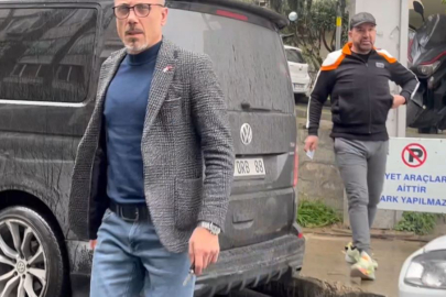 Doctor B gazetecileri görünce polis merkezine girmeden kaçtı