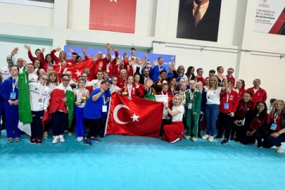 Down sendromlu cimnastikçilerden 20 madalya