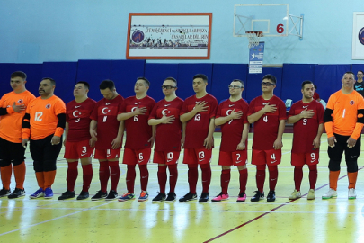 Down Sendromlu Futsal Milli Takımı, dünya ikincisi oldu
