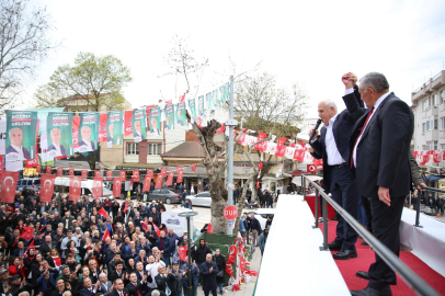 Bozbey’in Bursa Yenişehir'deki halk buluşması mitinge dönüştü