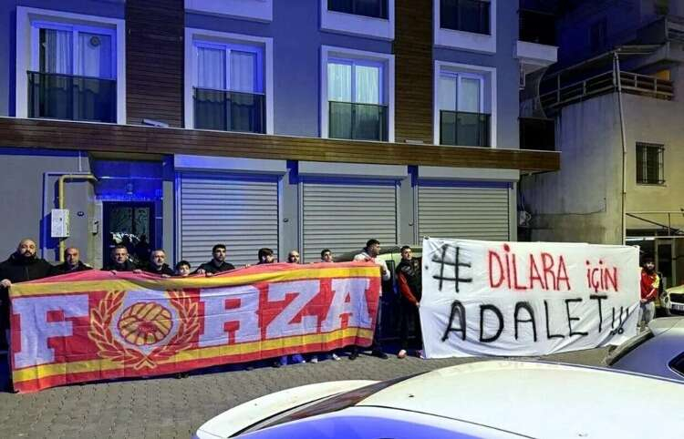 GÖZTEPELİ TARAFTARLARDAN DESTEK