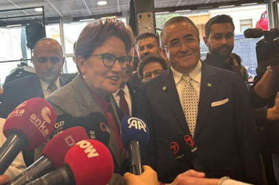 Meral Akşener Gölbaşı'nda esnaf ziyaretinde bulundu