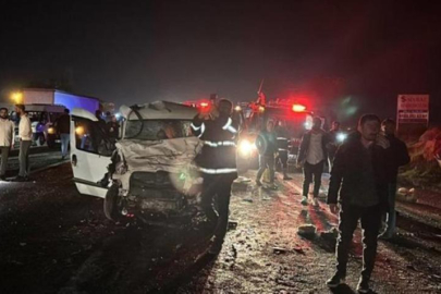Şanlıurfa'da feci kaza! Zincirleme kazada ölü ve yaralılar var