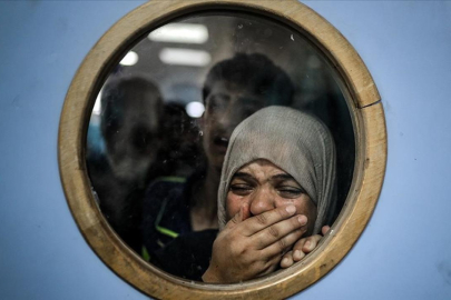 Gazze'deki Sağlık Bakanlığından yerinden edilmiş Filistinlilere hastaneleri boşaltma çağrısı