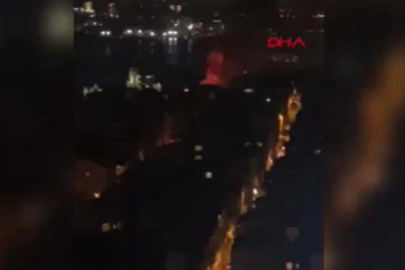 Fatih Balat'taki tarihi hamamda yangın çıktı