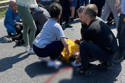 Bursa'da feci kaza! Mezarlık ziyaretine giden teyze- yeğen ağır yaralandı