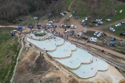 Bursa'nın 'Pamukkale'si tadilata girdi!