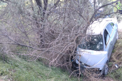 Çorum'da otomobil, ağaca çarptı: 1 ölü