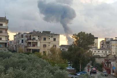 İsrail'den Lübnan'ın güneyine yoğun hava saldırısı