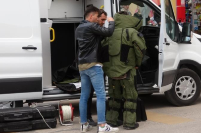 Çankırı’da şüpheli çantadan nargile çıktı