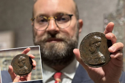 Fatih'in tılsımlı madalyonuna rekor fiyat