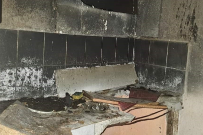 Kırklareli'de metruk binada yangını