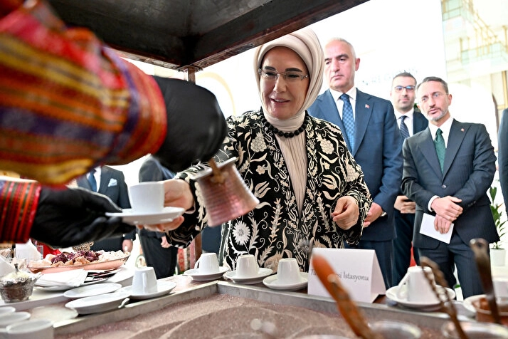 Türk Mutfağı Cumhurbaşkanlığı Külliyesi'nde sergilendi