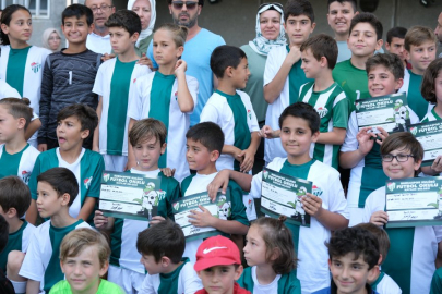 Bursaspor Futbol Okulu Kış Dönemi sona erdi
